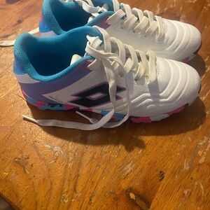 OTTO Kids' White and Pink indoor shoes